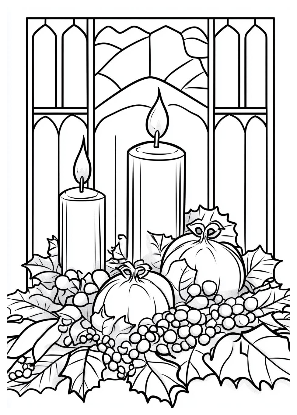 Advent Ausmalbilder 1