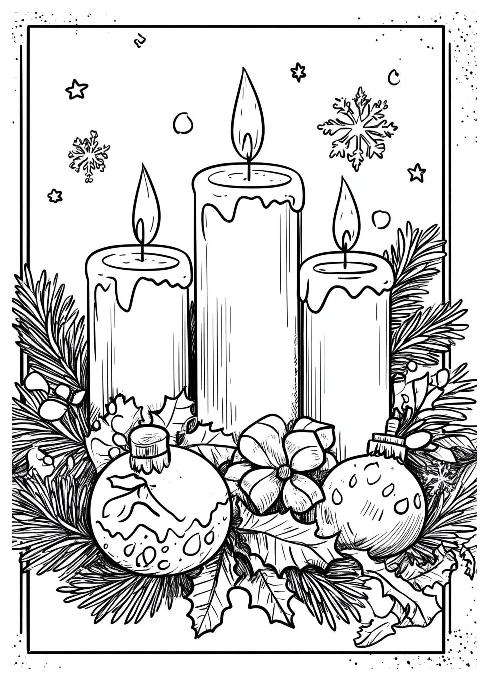 Advent Ausmalbilder 2