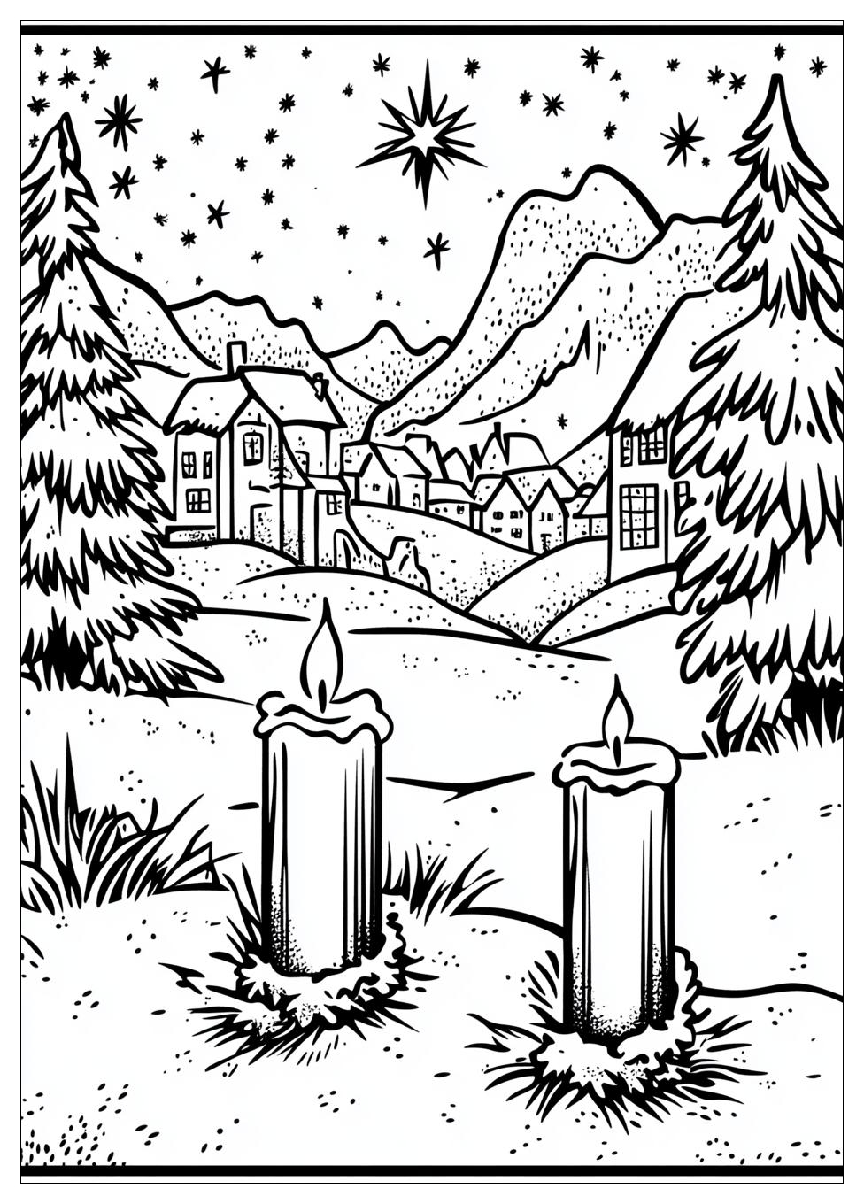 Advent Ausmalbilder 5