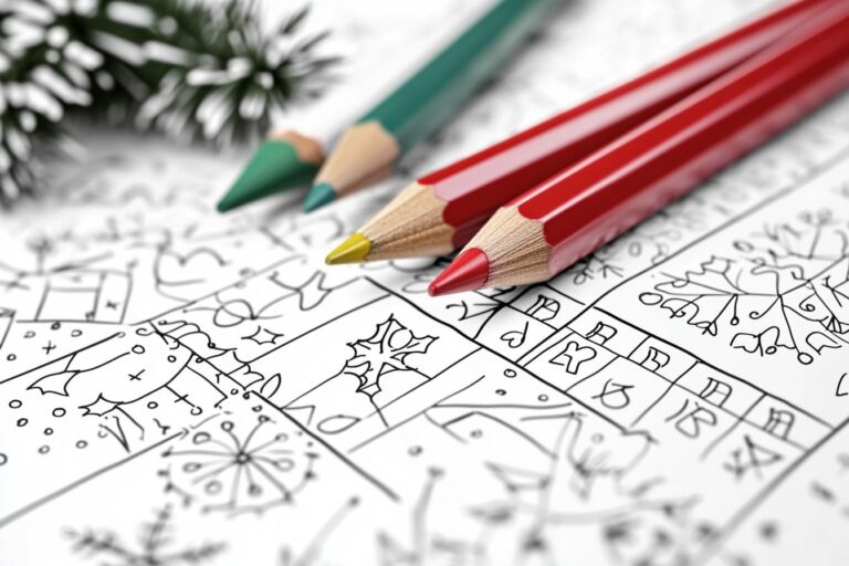 Adventskalender Ausmalbilder : Malen und Staunen in der Adventszeit