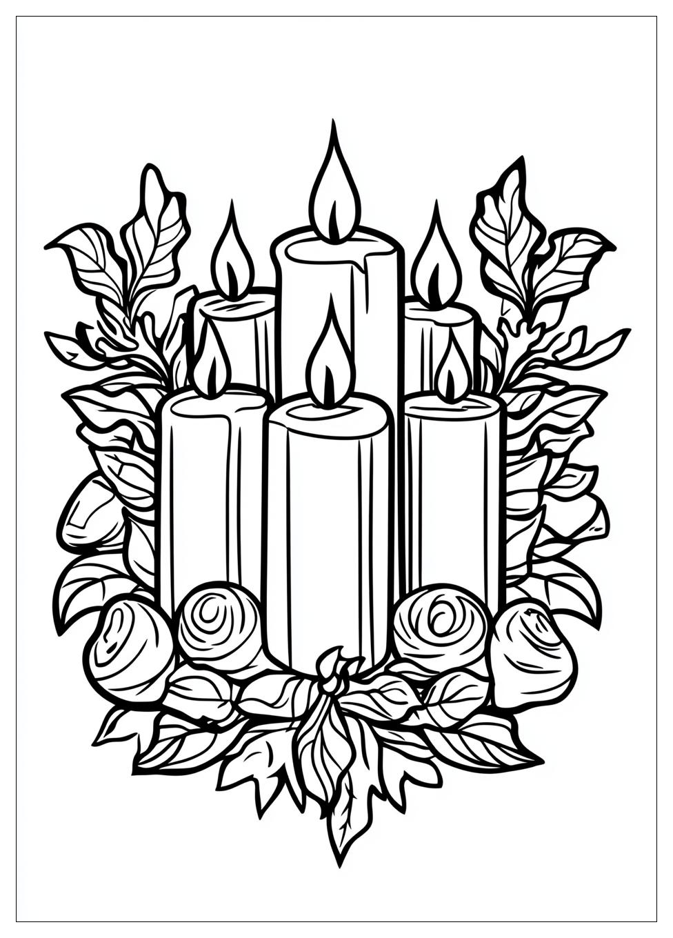 Adventskalender Ausmalbilder 16