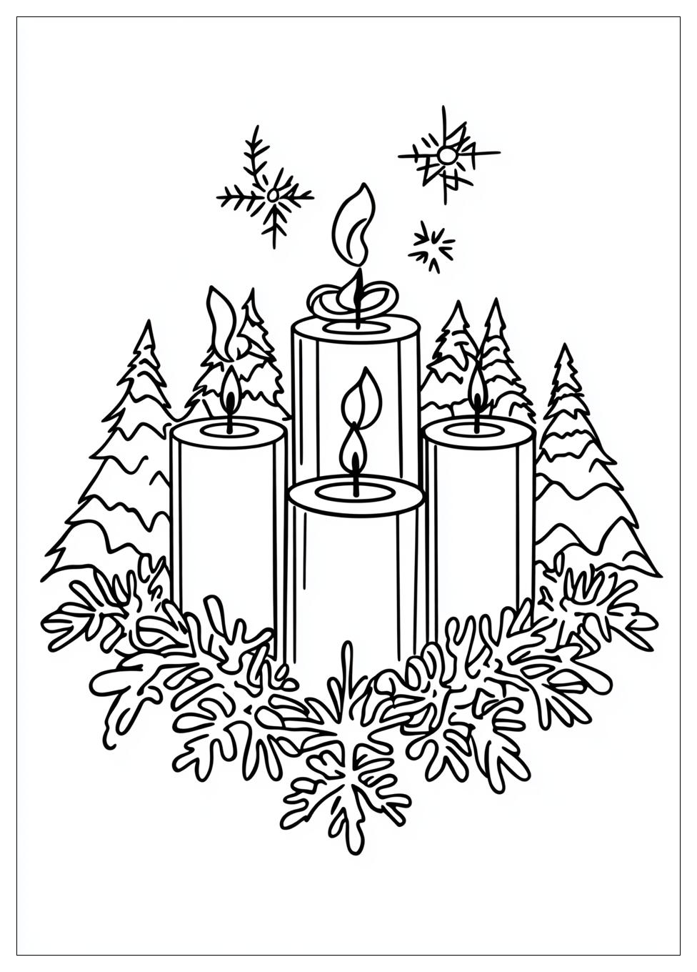 Adventskalender Ausmalbilder 18