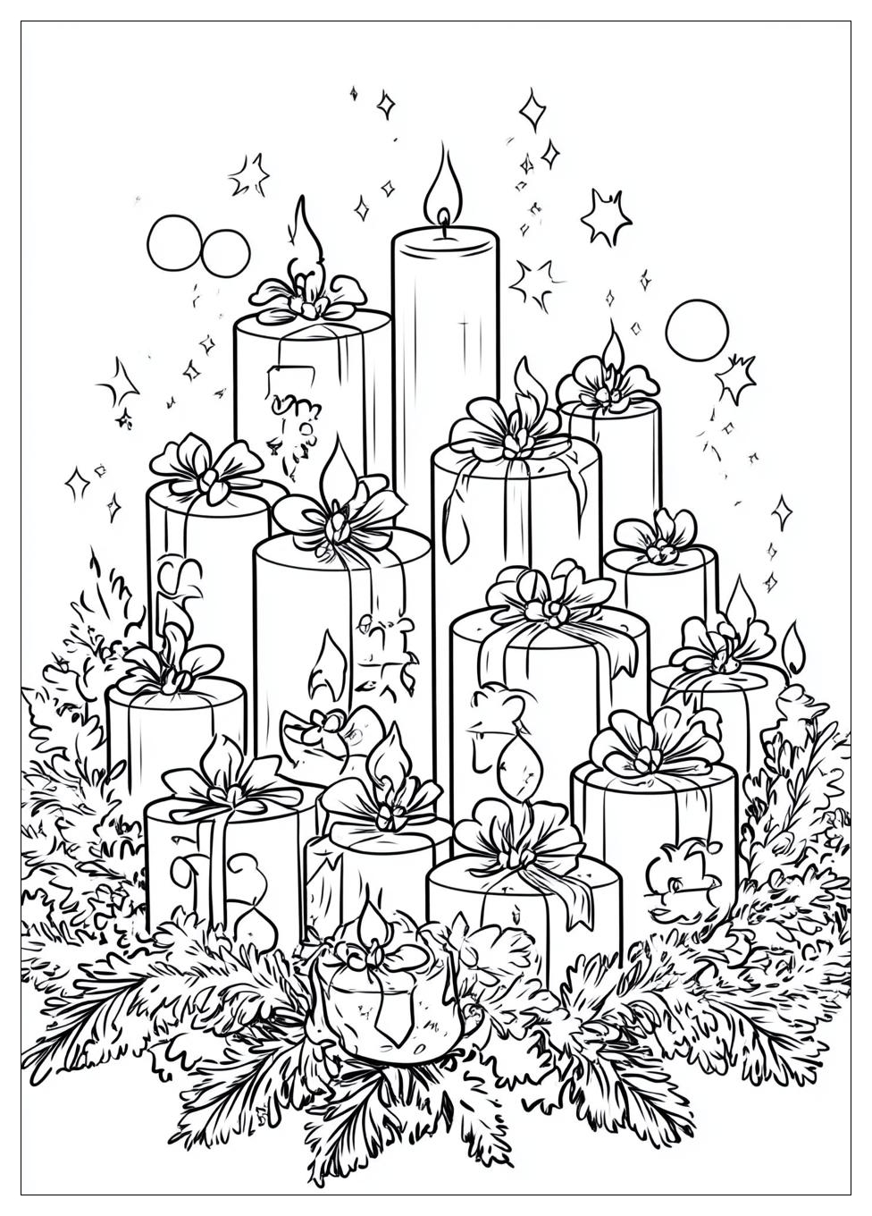 Adventskalender Ausmalbilder 21