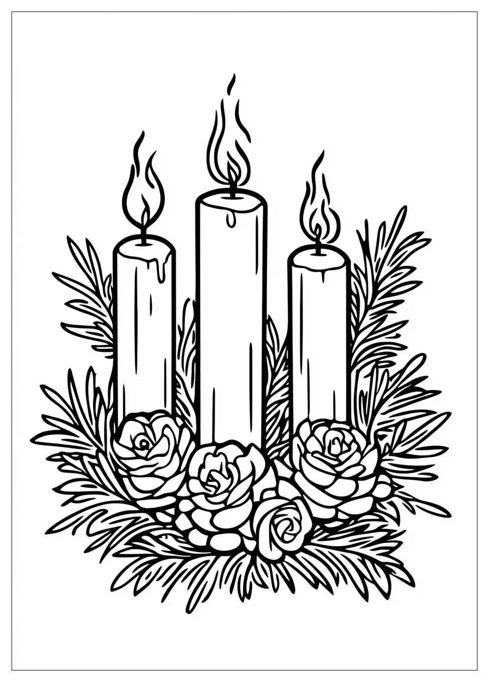 Adventskalender Ausmalbilder 3