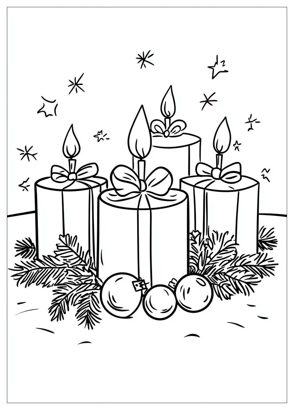 Adventskalender Ausmalbilder 6