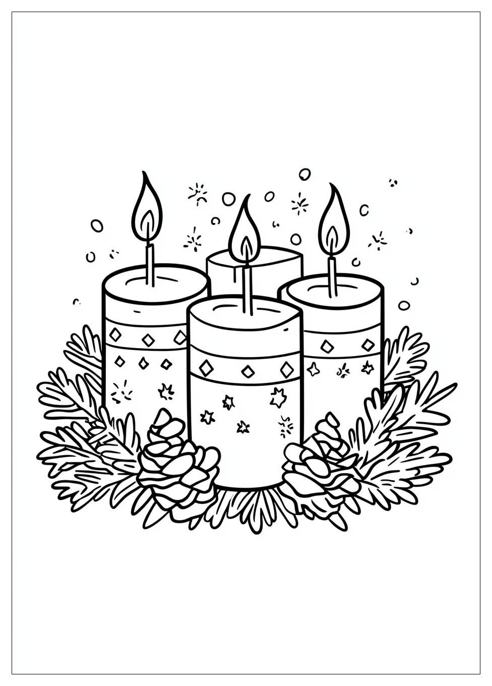 Adventskalender Ausmalbilder 8