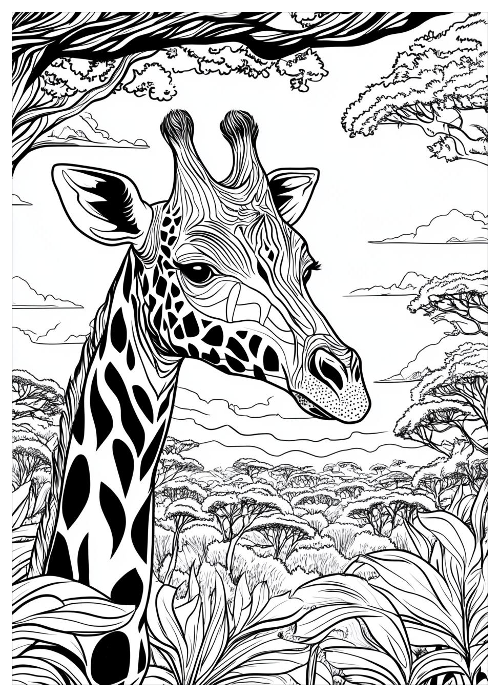 Afrika Tiere Ausmalbilder 13