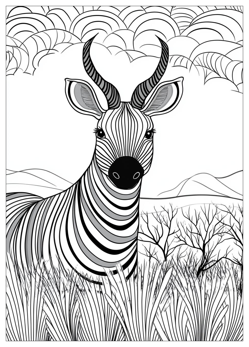 Afrika Tiere Ausmalbilder 3