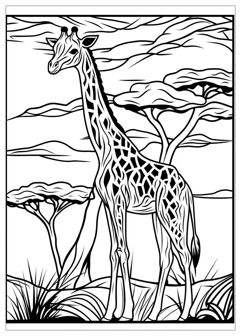 Afrika Tiere Ausmalbilder 6