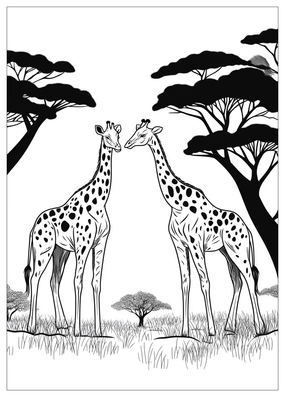 Afrika Tiere Ausmalbilder 9
