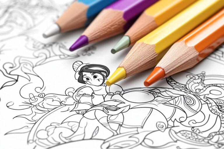 Aladdin Ausmalbilder : Fantasievolle Abenteuer zum Ausmalen