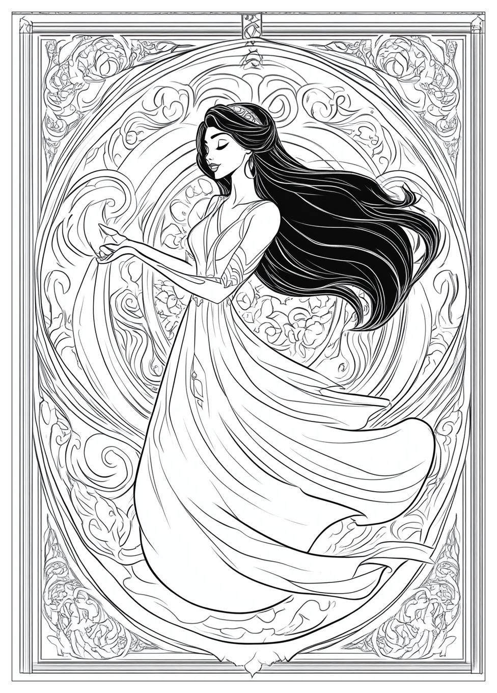 Aladdin Ausmalbilder 1