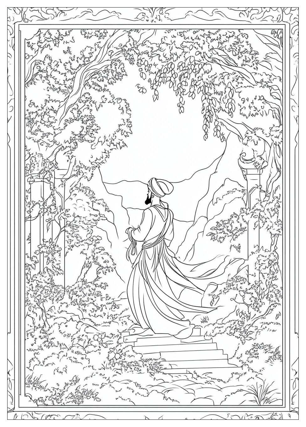 Aladdin Ausmalbilder 13
