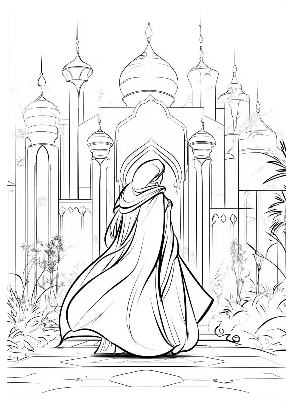 Aladdin Ausmalbilder 14