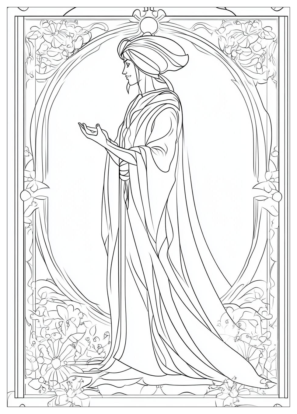 Aladdin Ausmalbilder 15