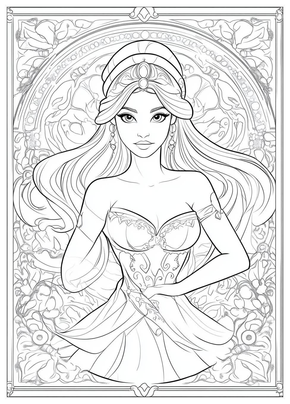 Aladdin Ausmalbilder 16