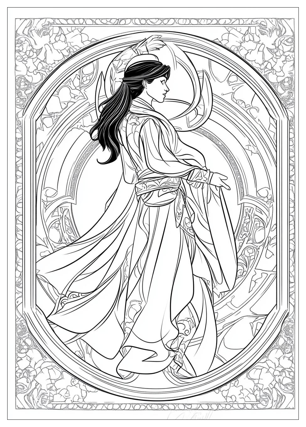 Aladdin Ausmalbilder 17