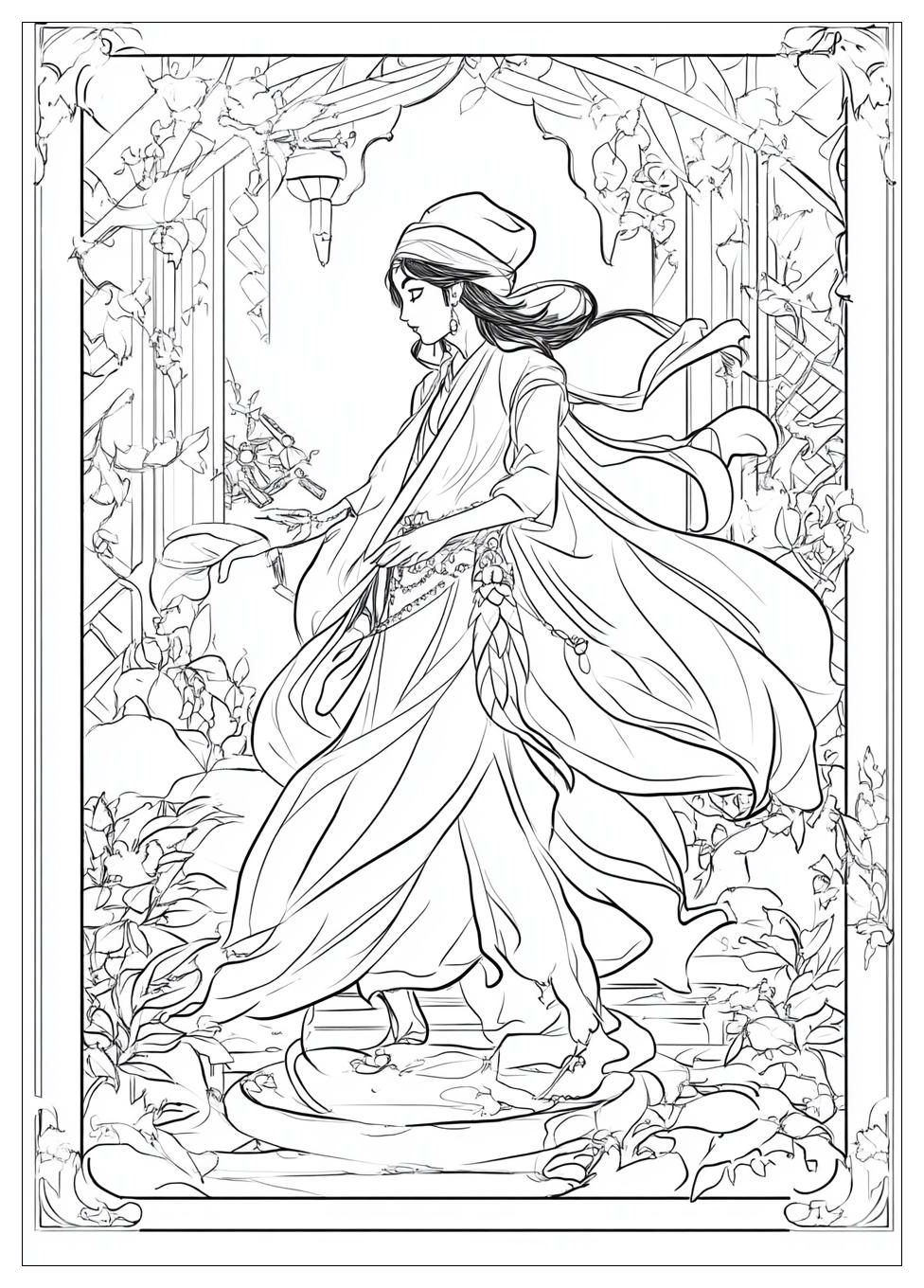 Aladdin Ausmalbilder 18