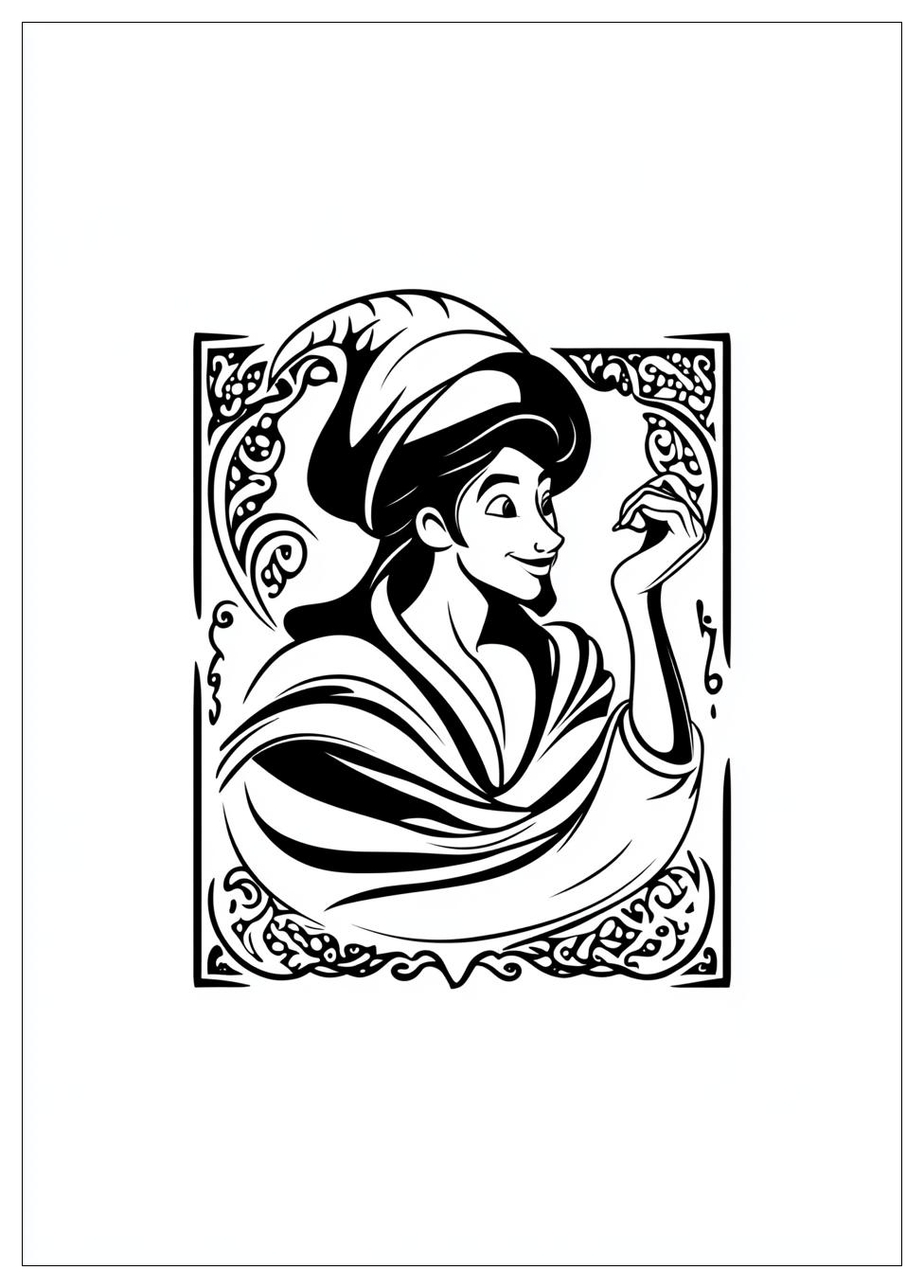 Aladdin Ausmalbilder 20