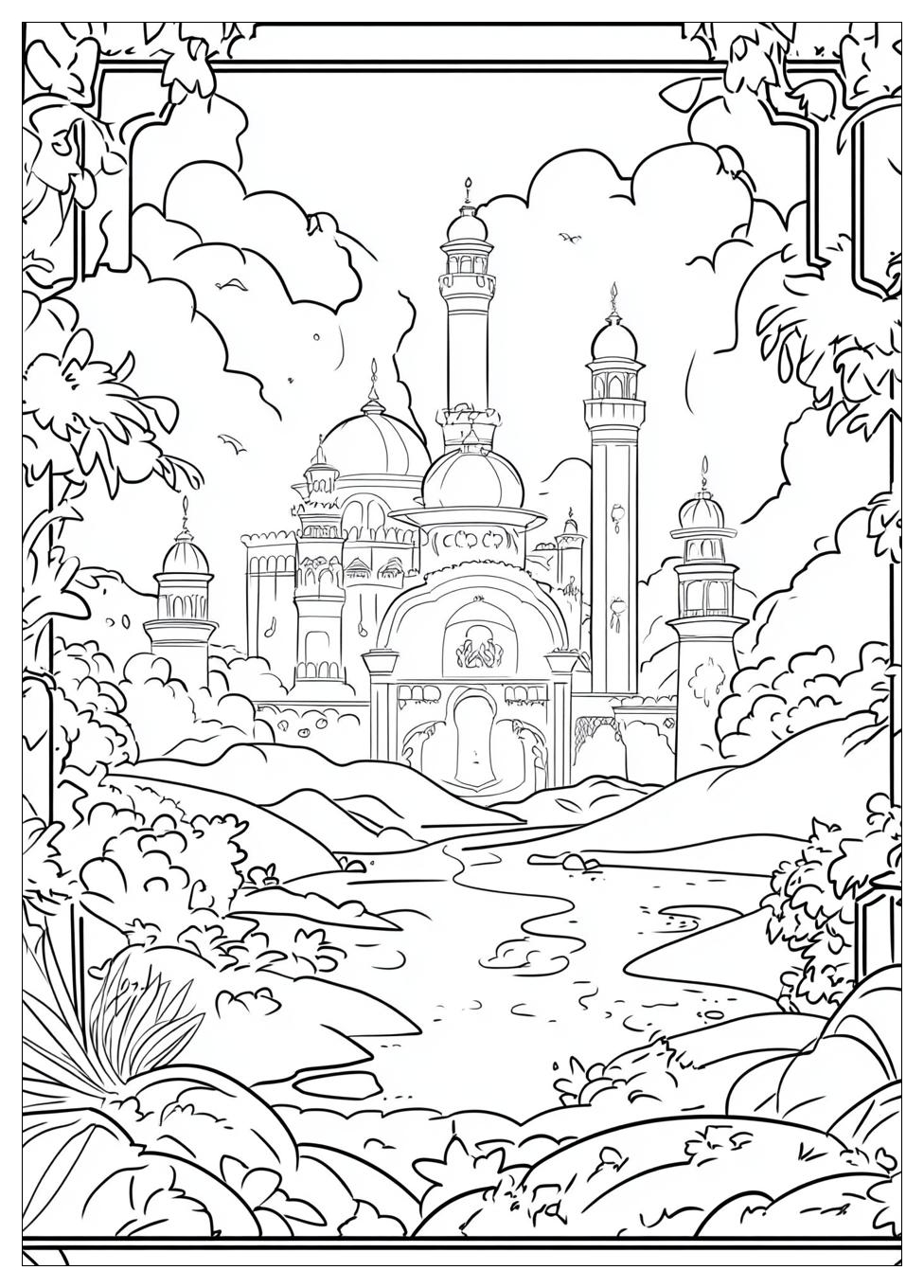 Aladdin Ausmalbilder 9