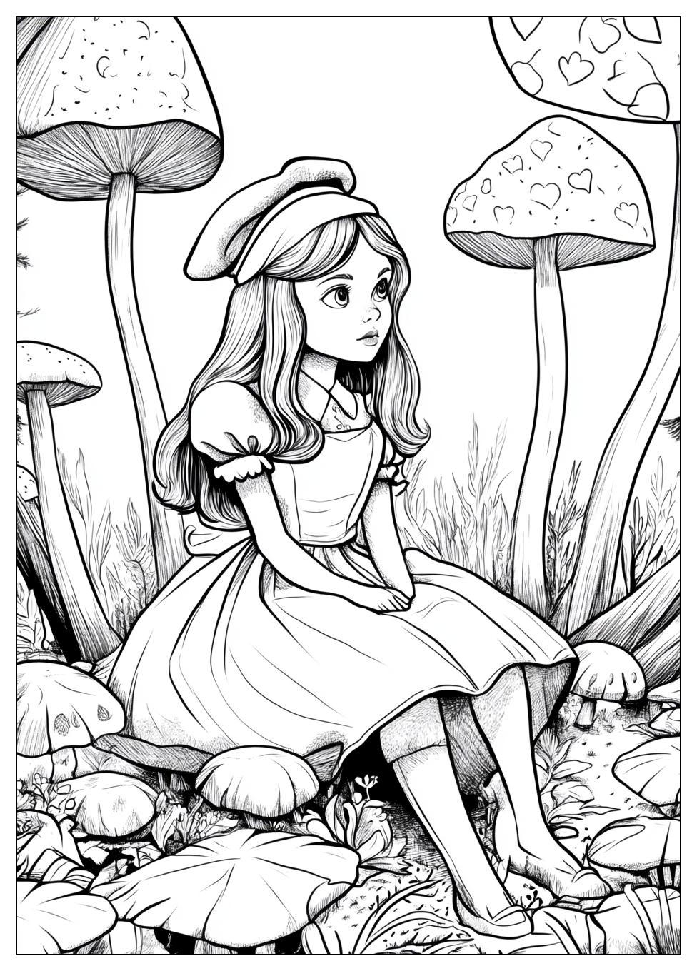 Alice Im Wunderland Ausmalbilder 10
