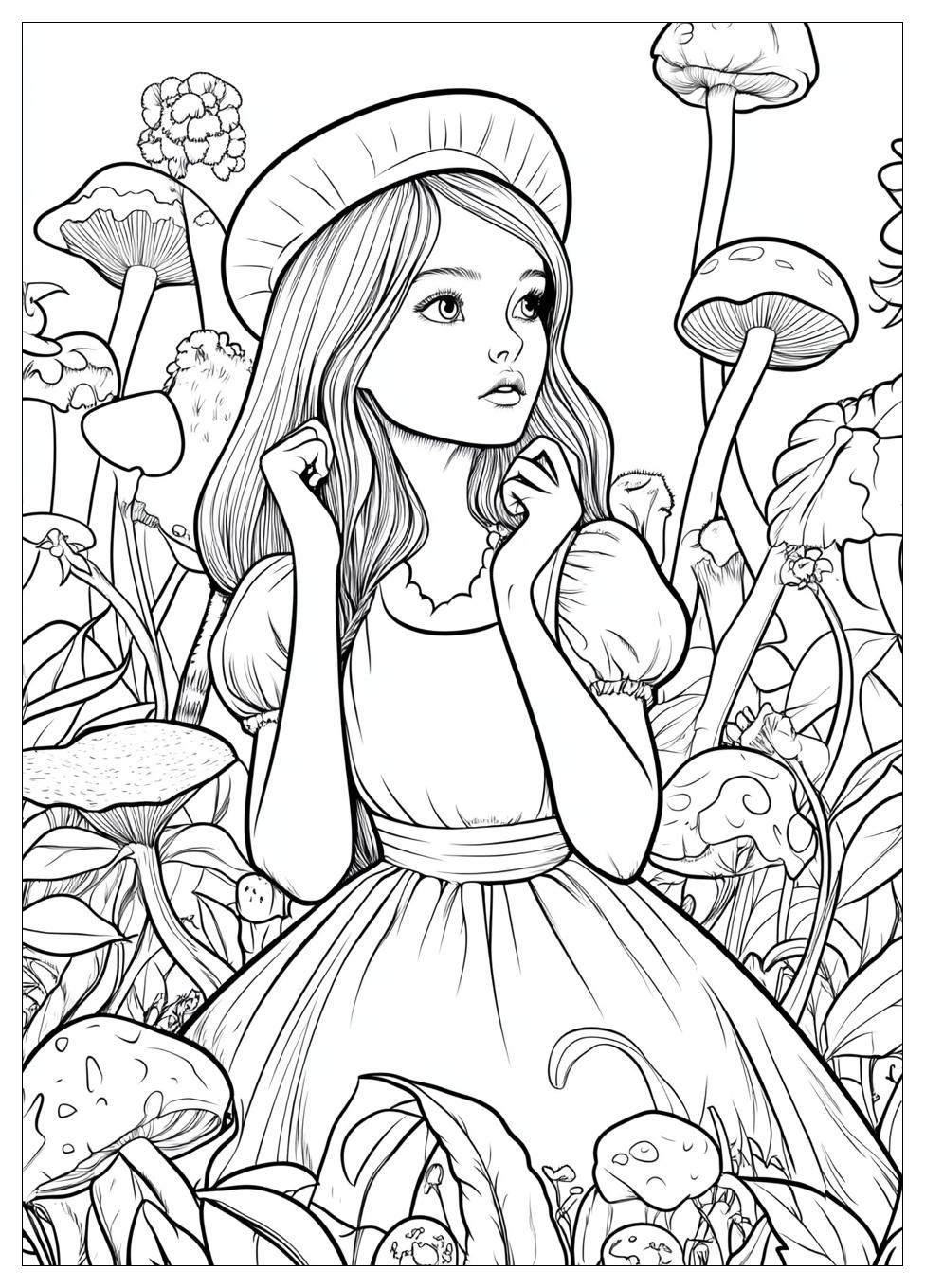Alice Im Wunderland Ausmalbilder 15