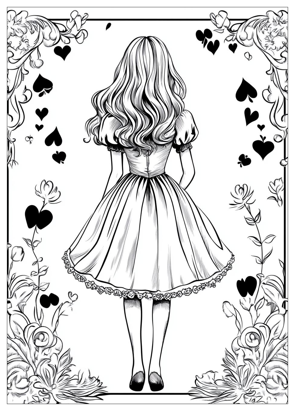 Alice Im Wunderland Ausmalbilder 16