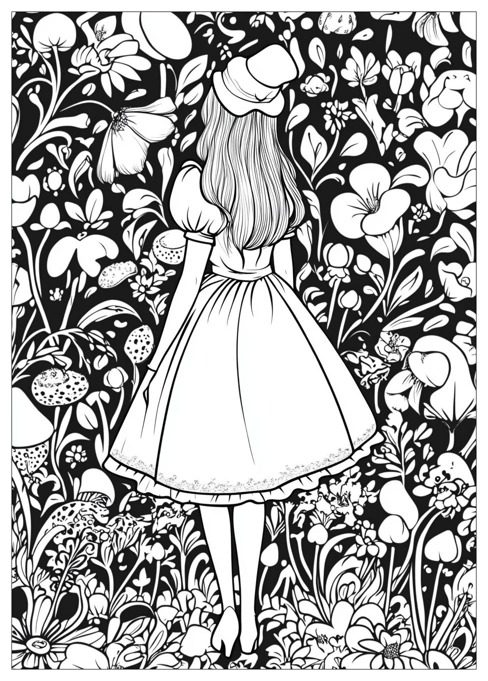 Alice Im Wunderland Ausmalbilder 19