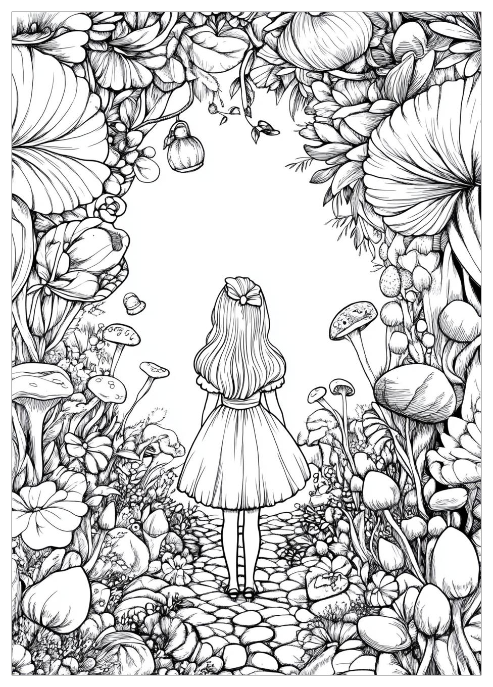 Alice Im Wunderland Ausmalbilder 20
