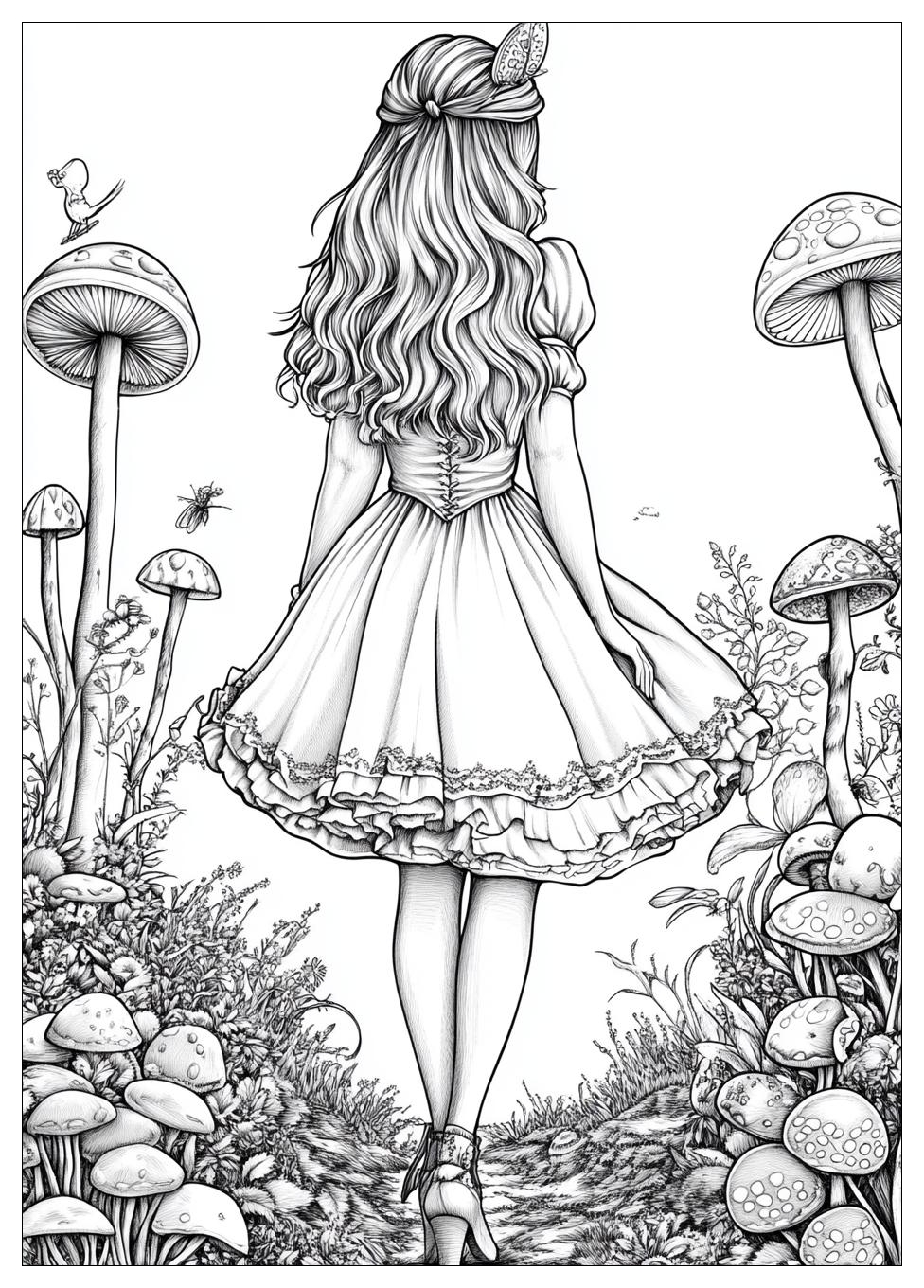 Alice Im Wunderland Ausmalbilder 21