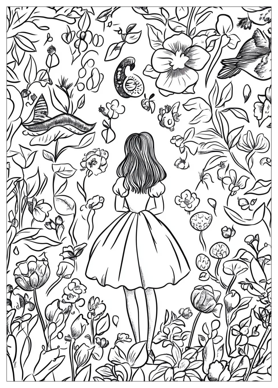 Alice Im Wunderland Ausmalbilder 23