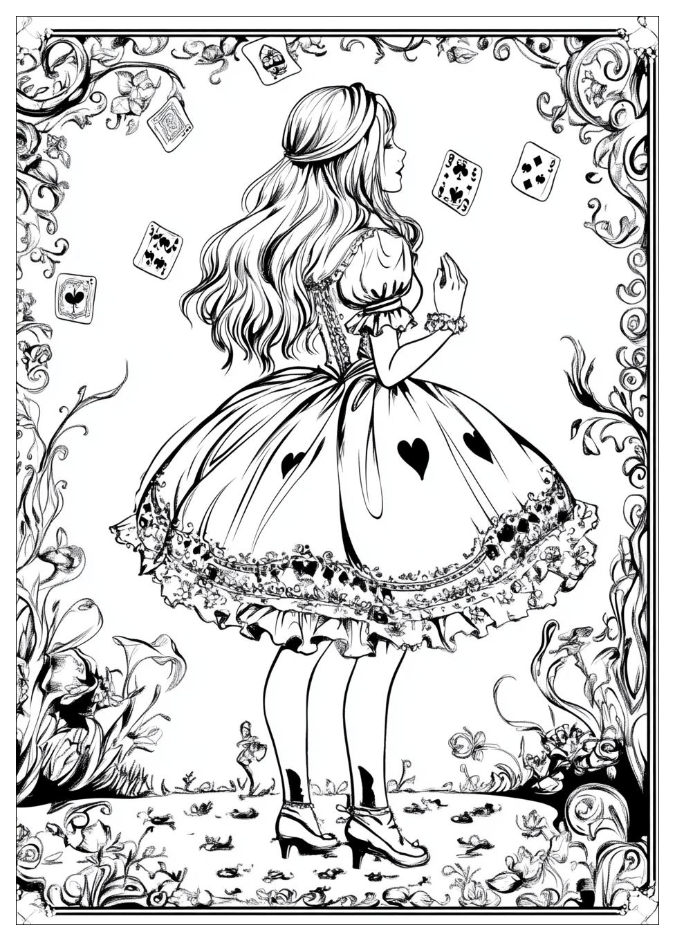 Alice Im Wunderland Ausmalbilder 24