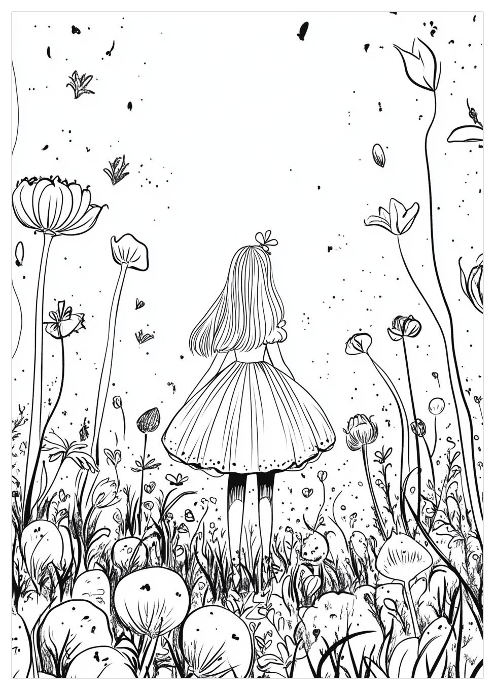 Alice Im Wunderland Ausmalbilder 3