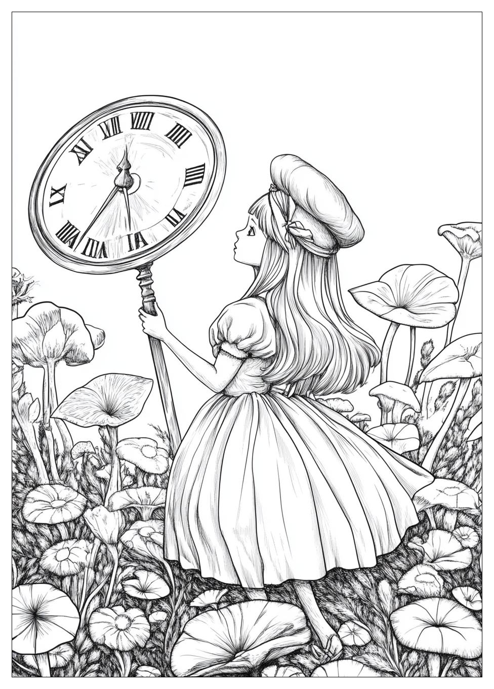 Alice Im Wunderland Ausmalbilder 5