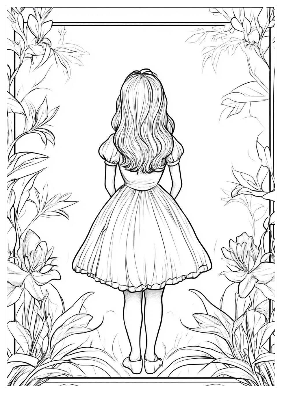 Alice Im Wunderland Ausmalbilder 8