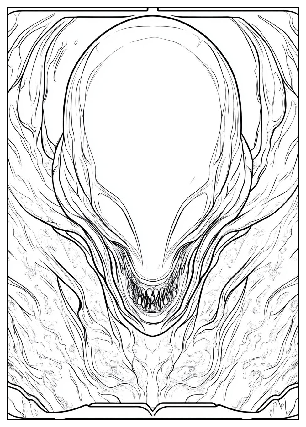Alien Ausmalbilder 1