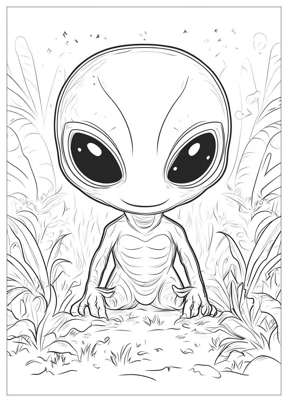 Alien Ausmalbilder 10