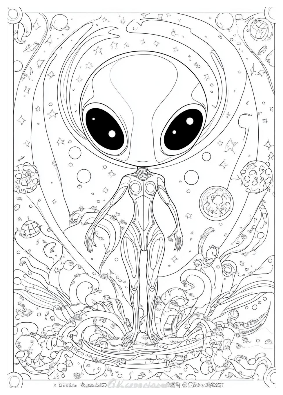 Alien Ausmalbilder 11