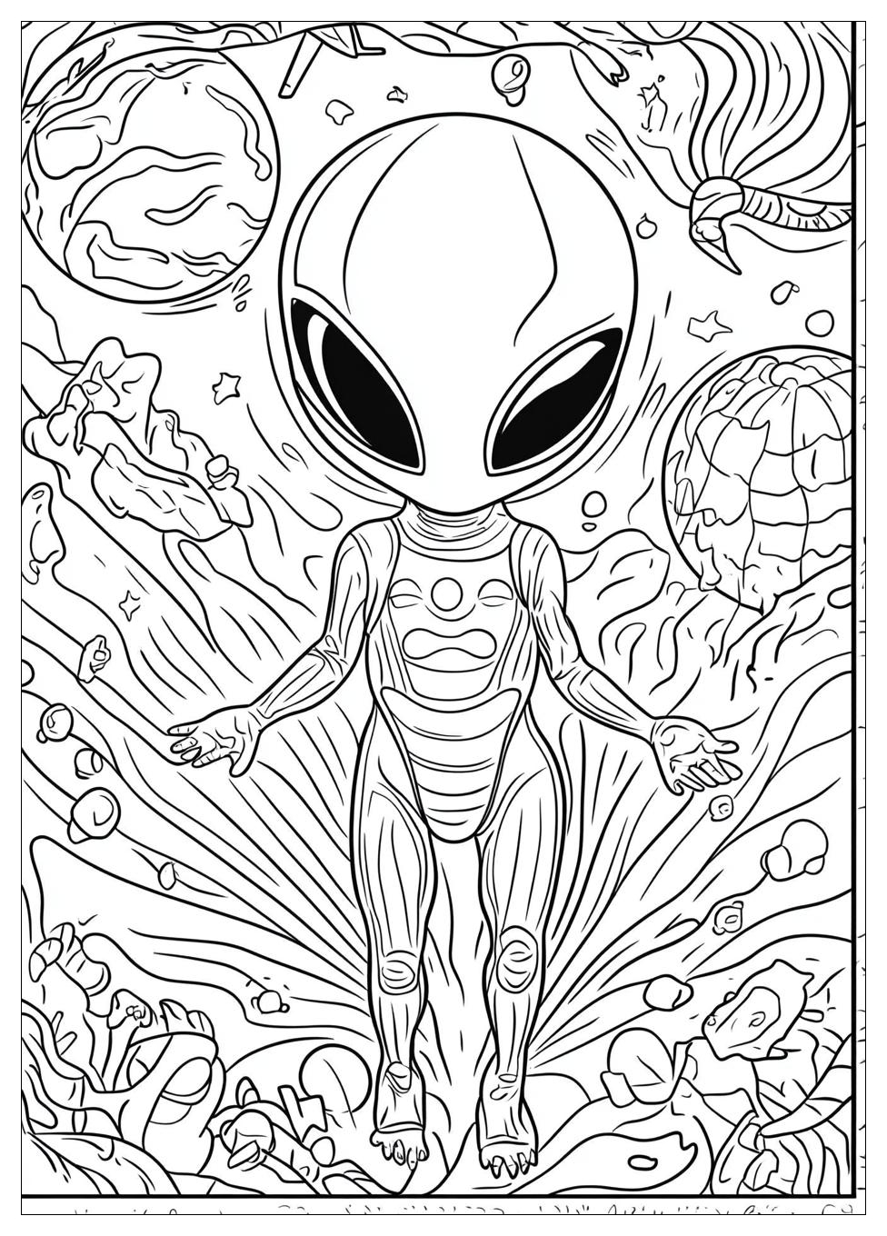 Alien Ausmalbilder 14