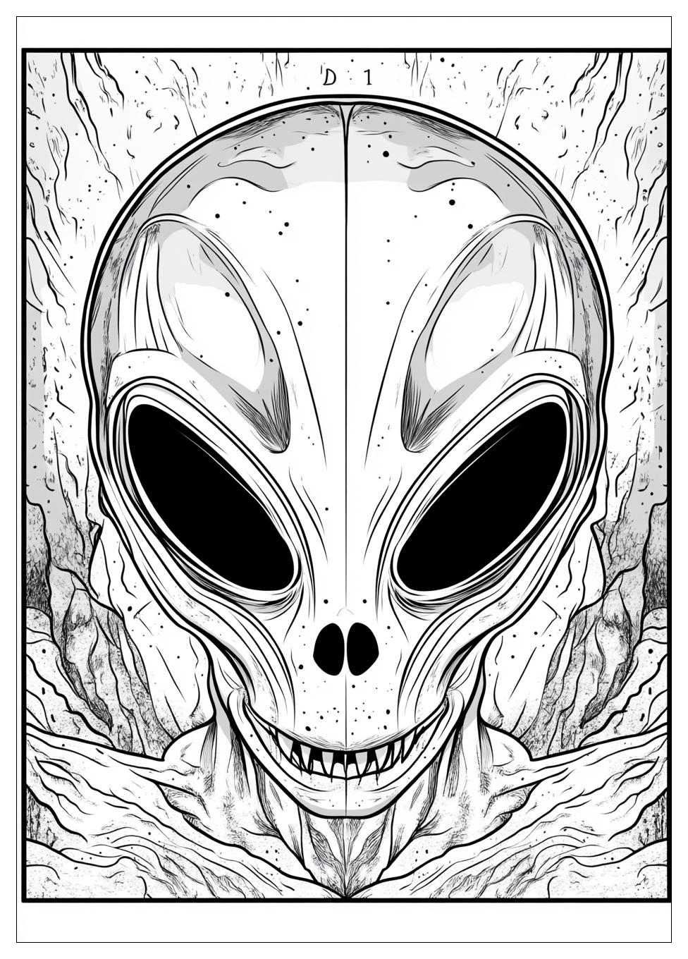 Alien Ausmalbilder 17