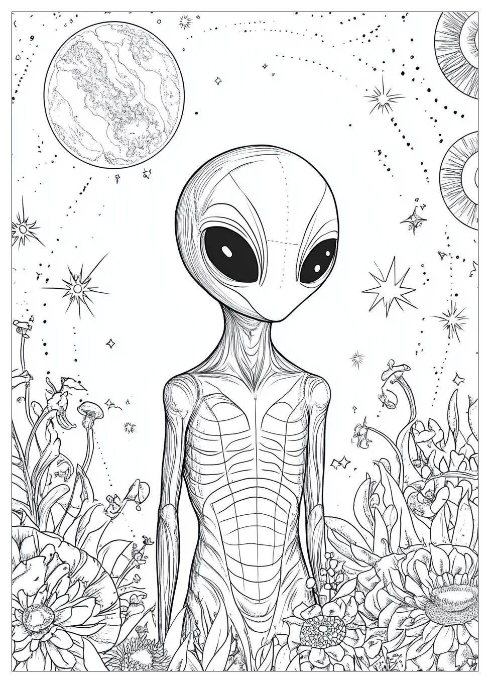 Alien Ausmalbilder 21