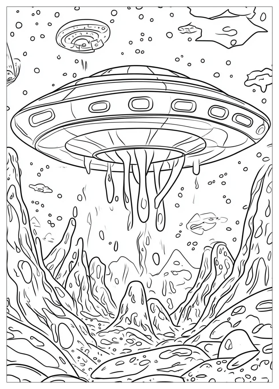 Alien Ausmalbilder 3