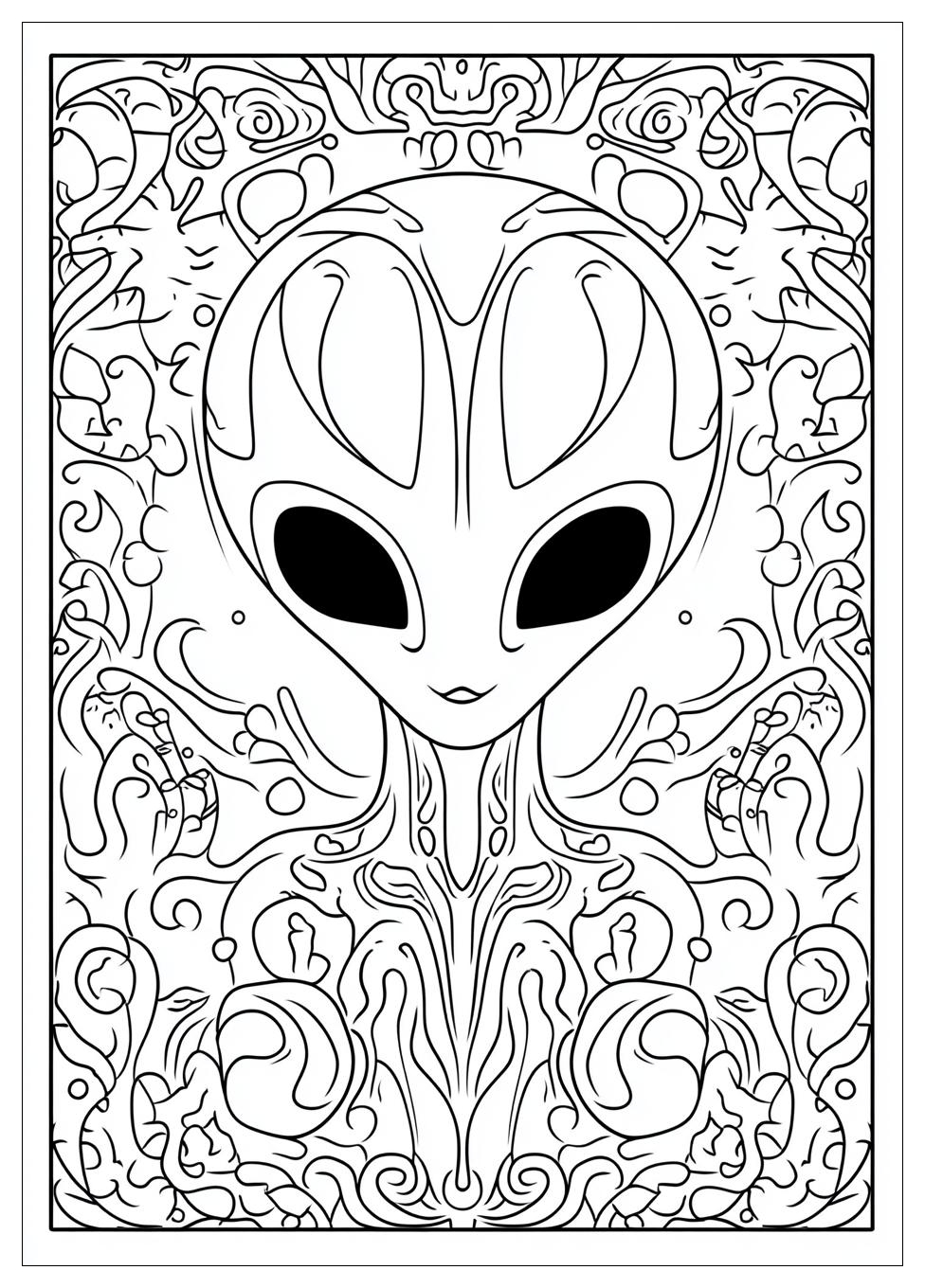 Alien Ausmalbilder 5