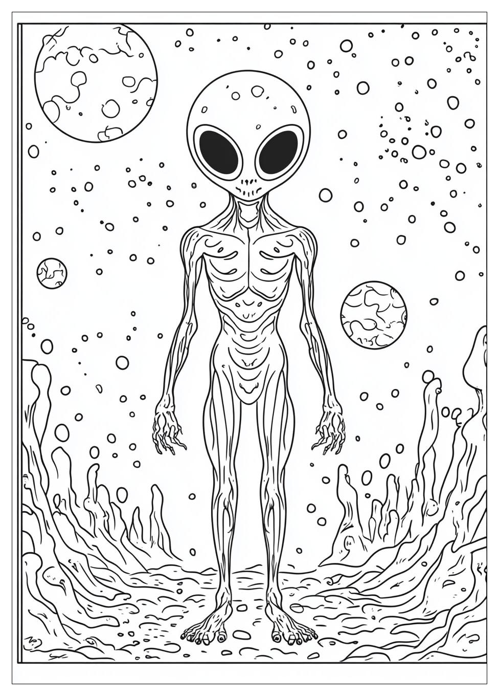 Alien Ausmalbilder 9