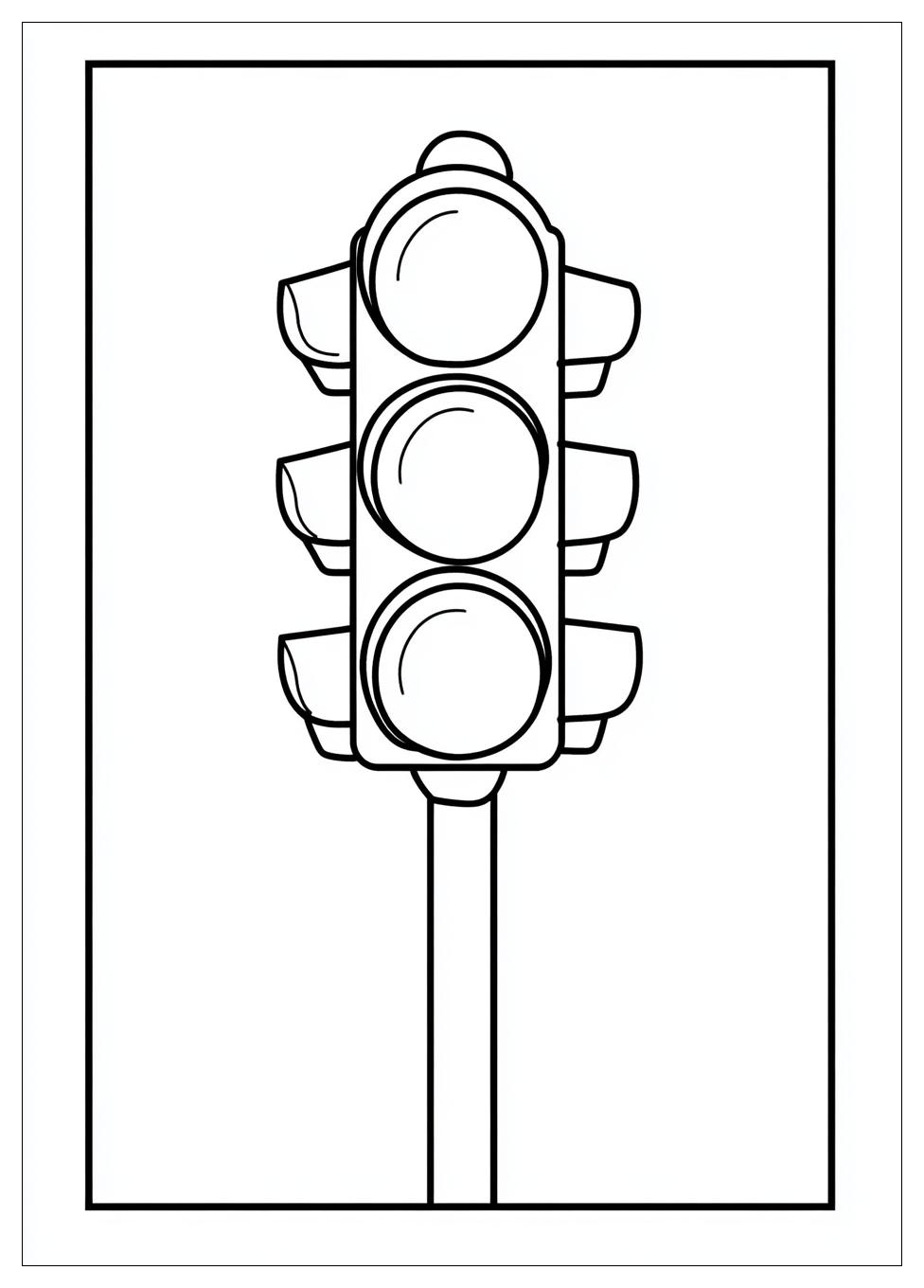 Ampel Ausmalbilder 11