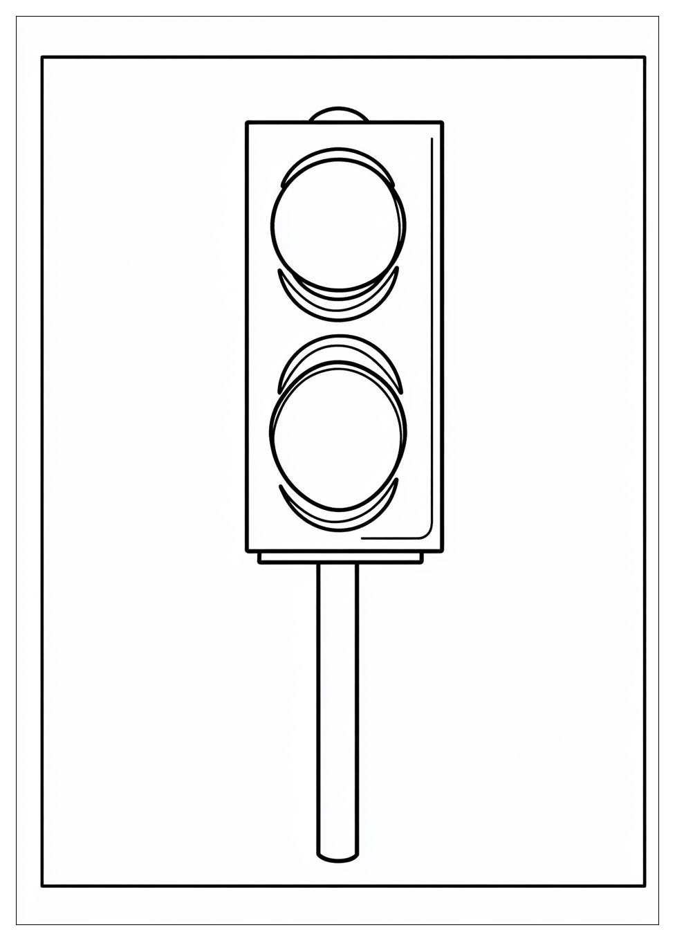 Ampel Ausmalbilder 12