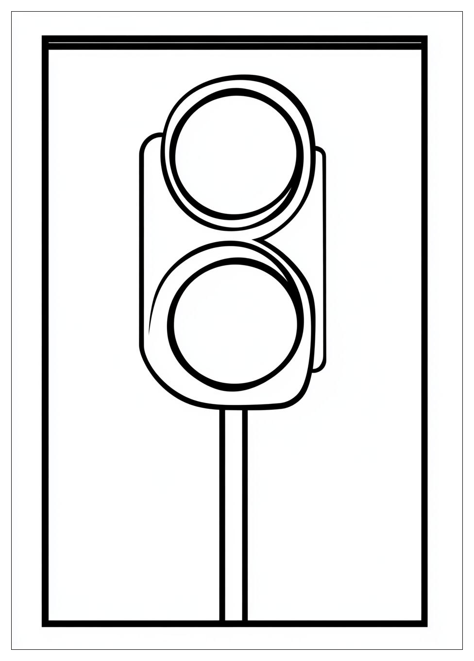Ampel Ausmalbilder 17