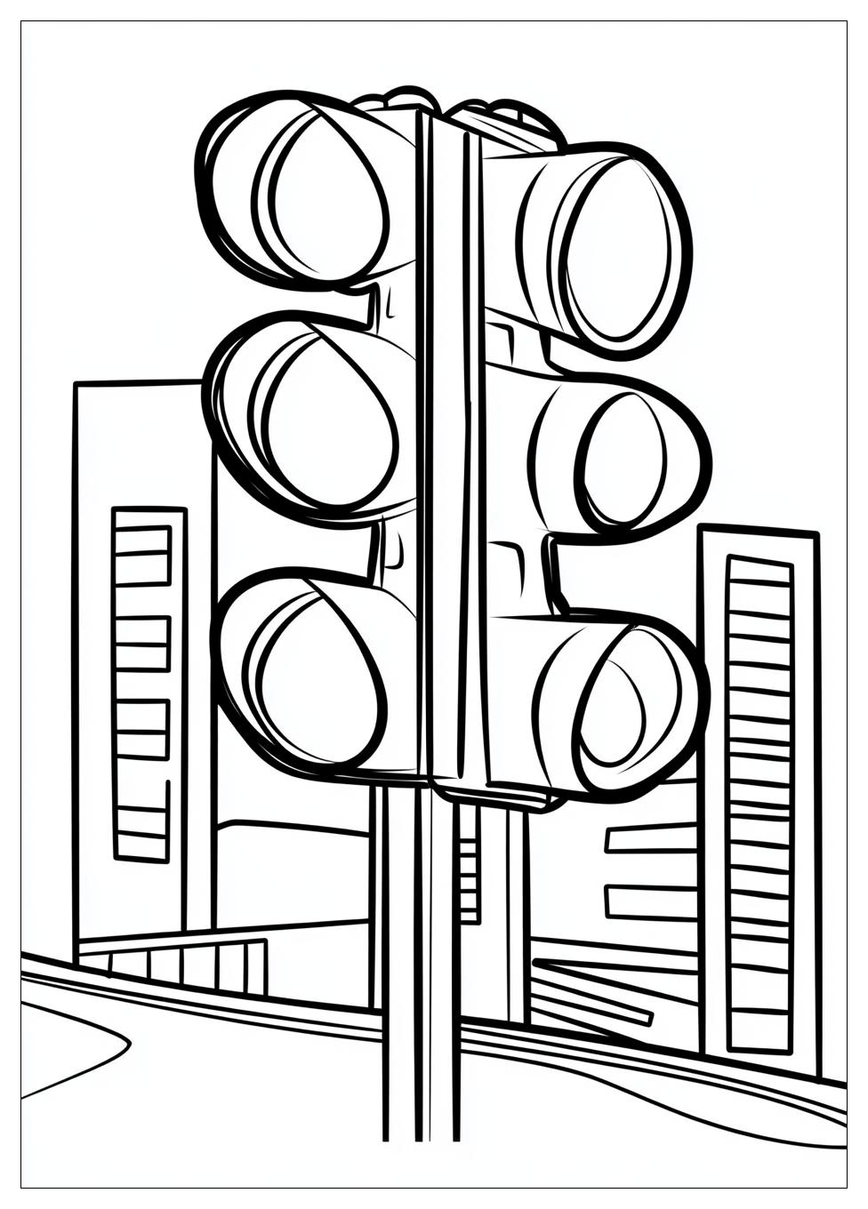 Ampel Ausmalbilder 18