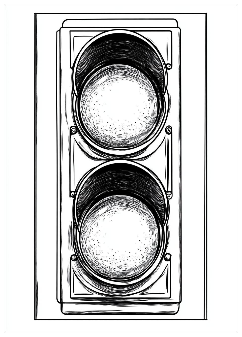 Ampel Ausmalbilder 19