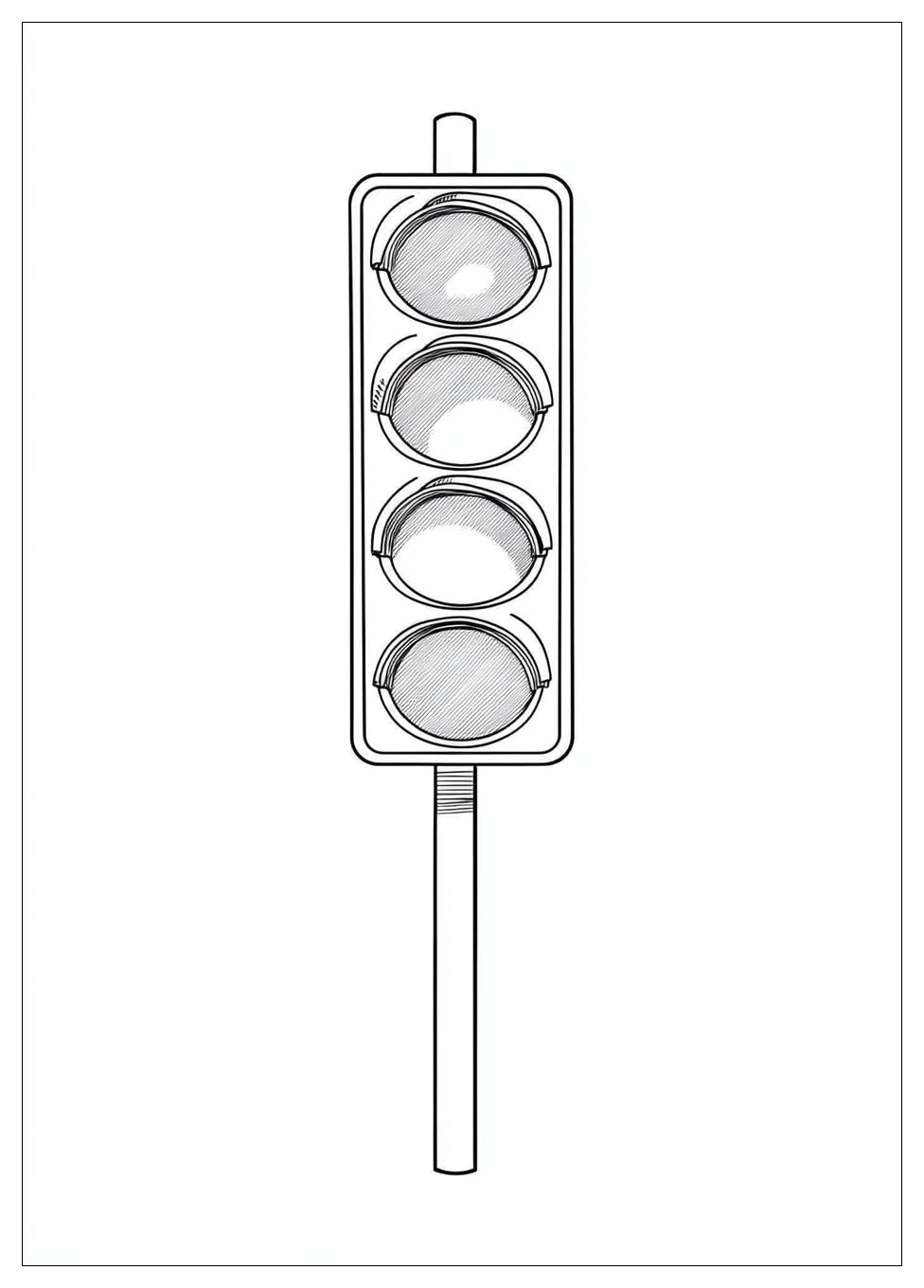 Ampel Ausmalbilder 20